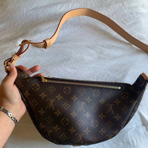 LV Louis Vuitton Discontinued Bumbag brown canvas authentic No trades - Picture 7 of 16